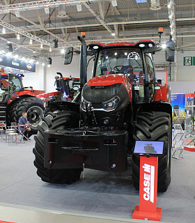 Мировая премьера трактора Case IH Optum 300 CVX прошла в рамках выставки «ЮГАГРО 2021»